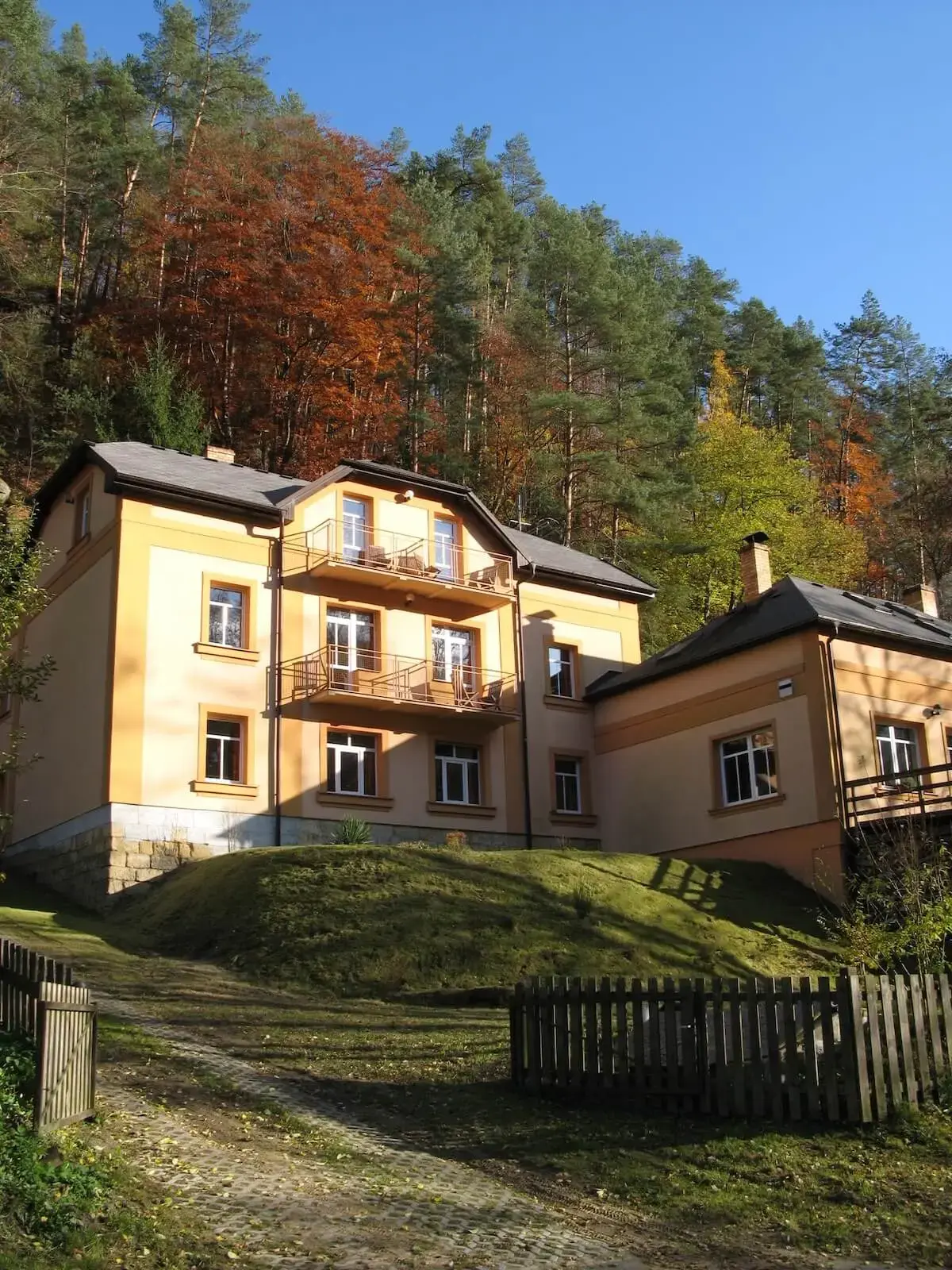 současná podoba penzionu Malba